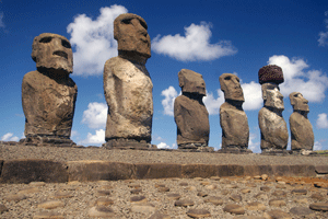 Moai of Easter Island