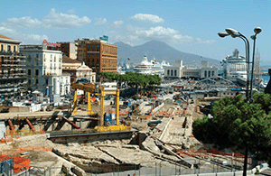 Piazza Municipio excavations