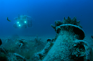 SeaEye remotely operated vehicle in Adriatic Sea