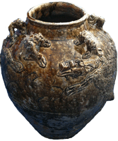 A pot retrieved from the Nan'ao Number One wreck.